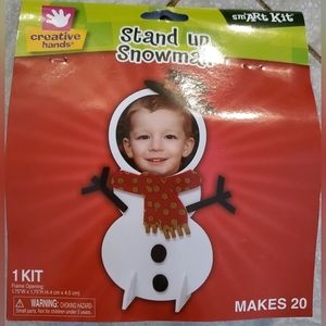 𝅺**NEW** Christmas snowman photo frame Activity Kit (Makes 20)